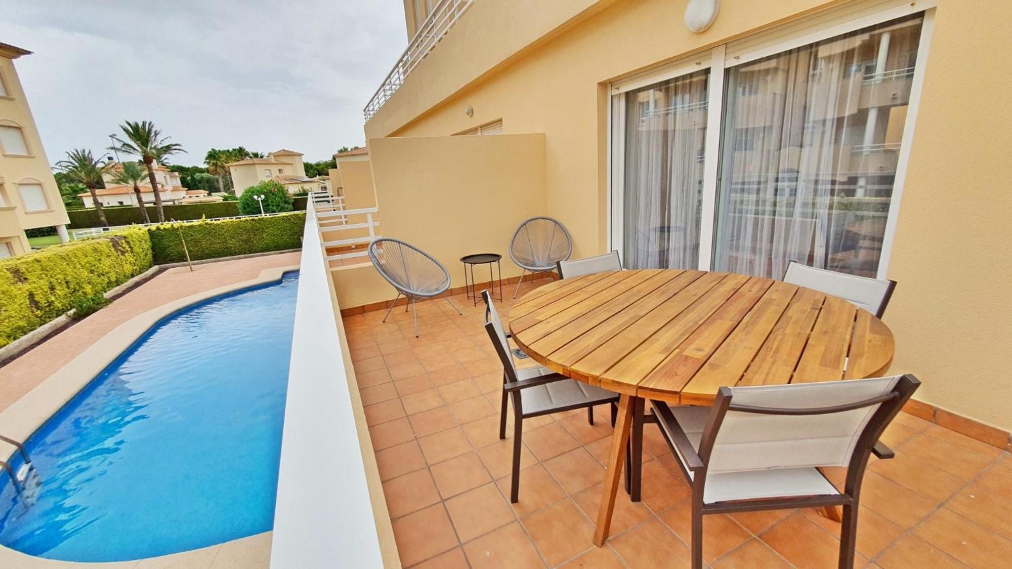 Apartamentos Par Tres - Oliva Nova ภายนอก รูปภาพ