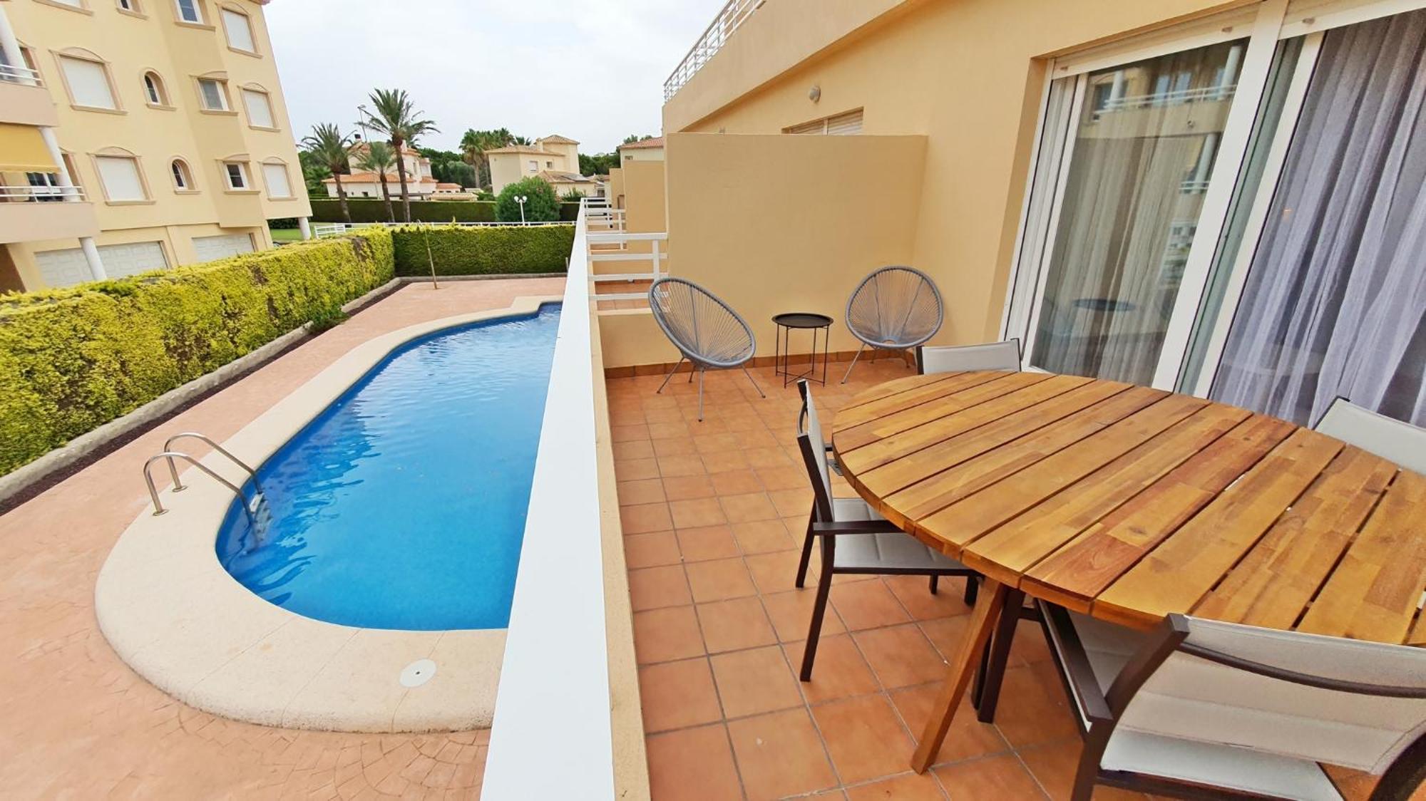 Apartamentos Par Tres - Oliva Nova ภายนอก รูปภาพ
